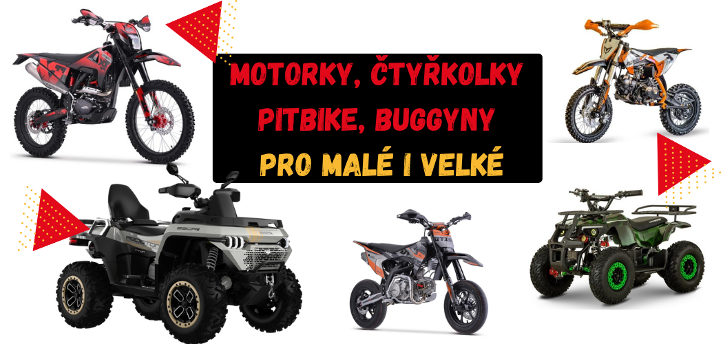 Banner - Dětské moto