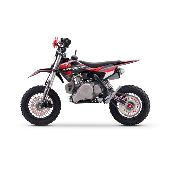 dětská motorka Mini Rocket DK60, Barevná možnost červená