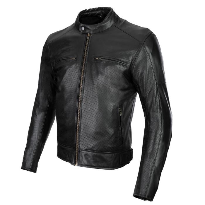 kožená bunda na motorku Seca Bonneville Perforated, Velikost XXXL