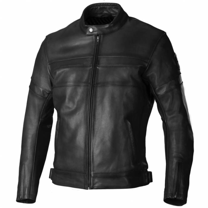 kožená bunda na motorku Seca R-Tro černá, Velikost 4XL