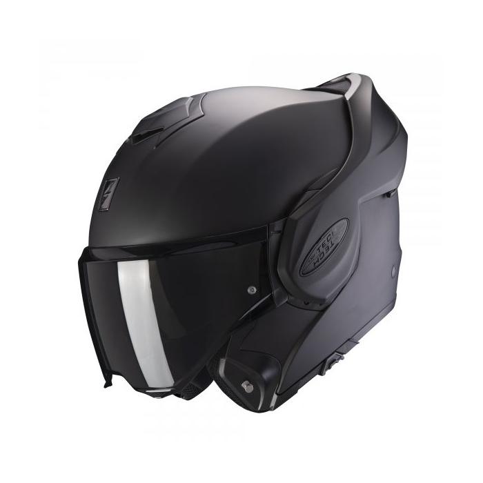 helma na motorku Scorpion EXO-Tech Evo černá matná, Velikost XS