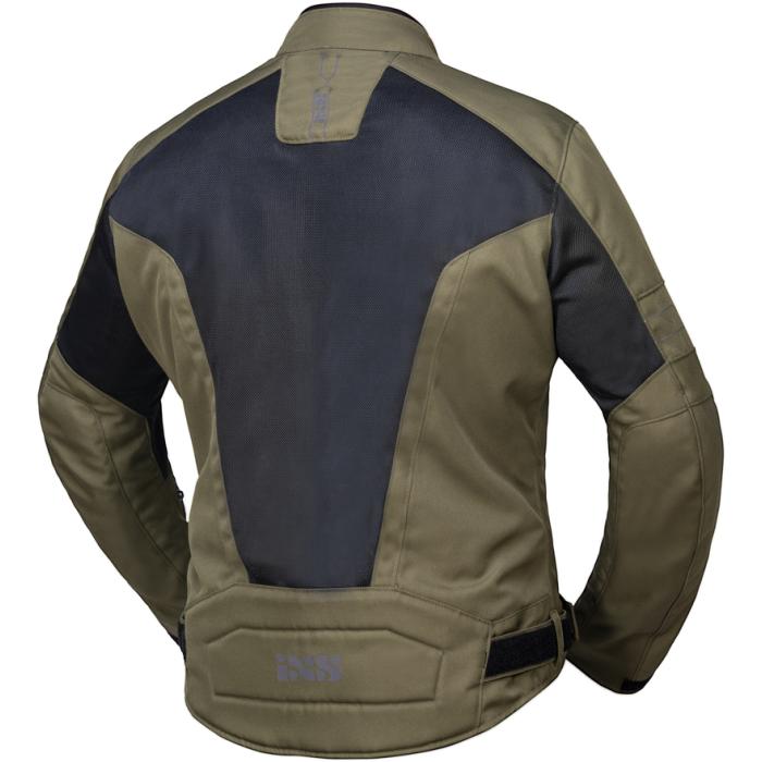 moto bunda IXS Evo Air khaki/černá, Velikost S