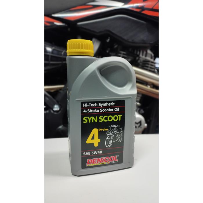 motorový olej Denicol SYN SCOOT 4T 5W40 - 1l
