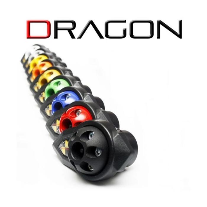 padací protektory pro Aprilia RSV 1000 04-09 - rám, Varianta Arrow, barva korunky(pouze pro Gatling, Dragon, Slider) Arrow + Clasic