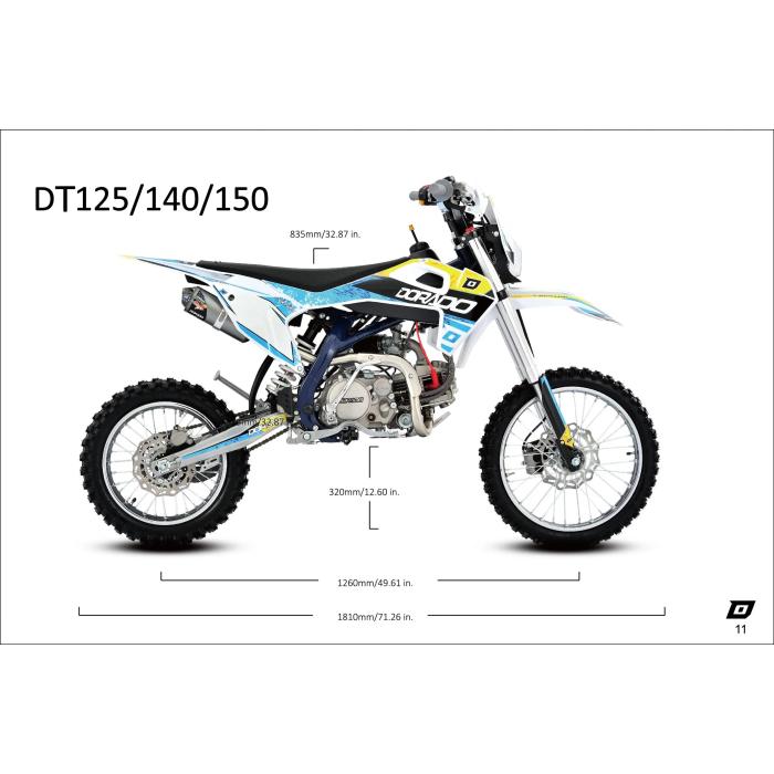 pitbike Dorado DT 125 Cross