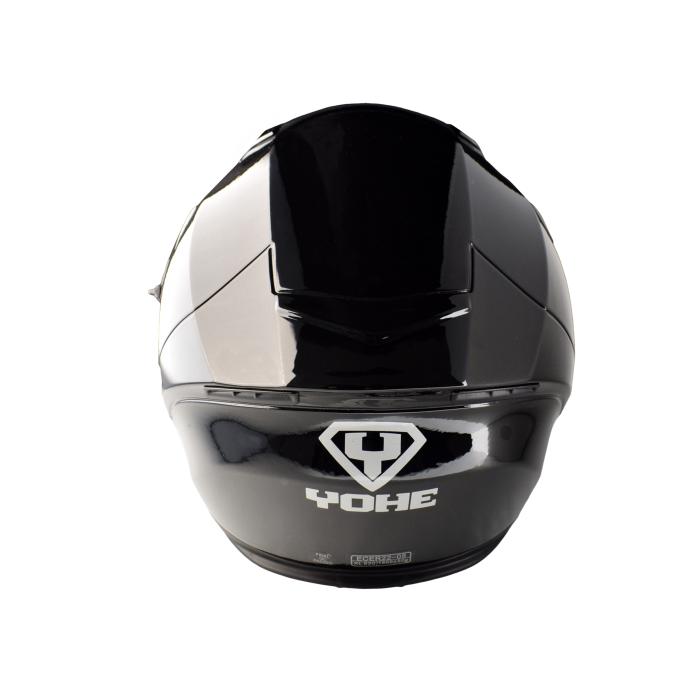 helma na motorku Yohe 985 SV černá lesklá, Velikost S