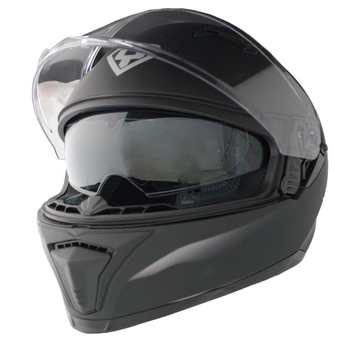 helma na motorku Yohe 985 SV černá matná, Velikost XL