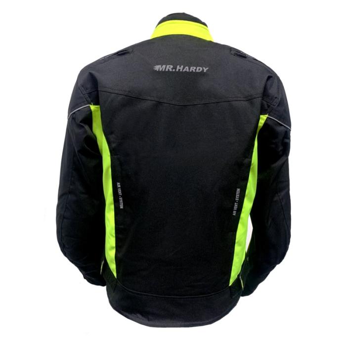 dámská bunda na motorku Aurora Lady Fluo, Velikost L