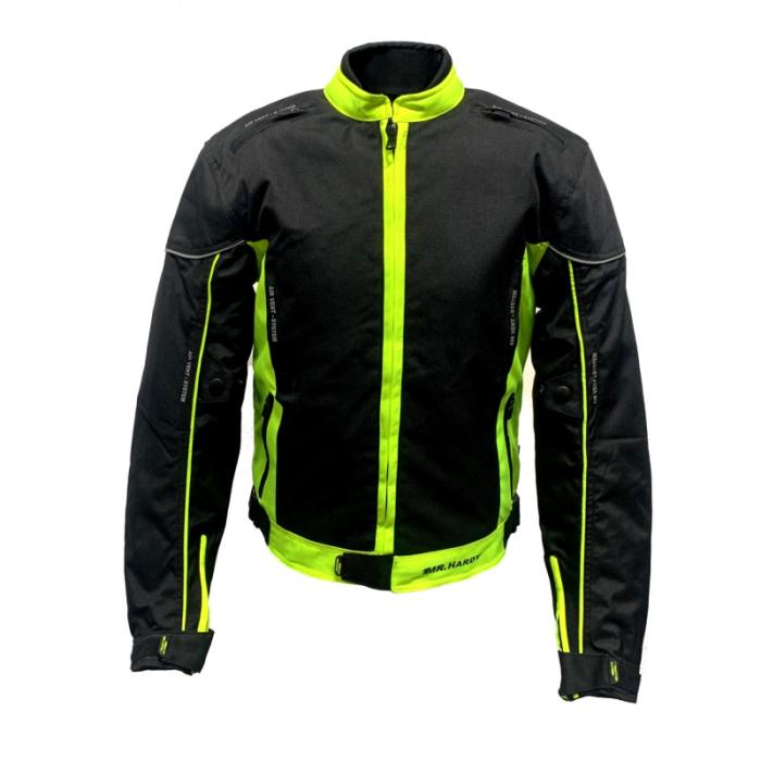 dámská bunda na motorku Aurora Lady Fluo, Velikost 4XL