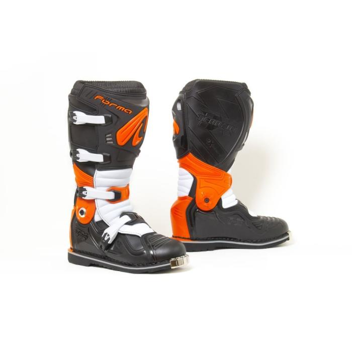 motokrosové boty Forma Terrain Evolution TX s kloubem černo/oranžovo/bílé, Velikost bot 39