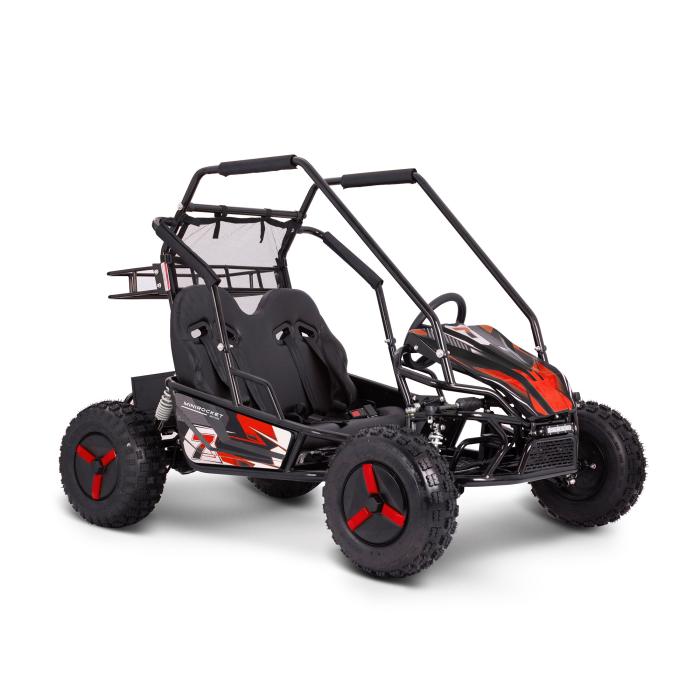 dětská elektrická buggy Mini Rocket Ecobuggy 1500W, Varianta osobní odběr nebo zaslání - rozebraný stroj, Barevná možnost červená