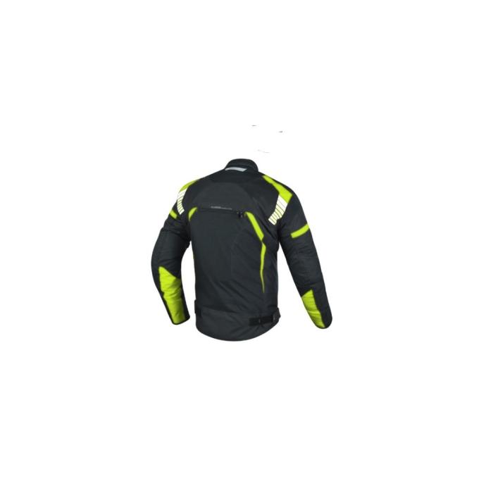 motobunda Maxx NF2119 černá/žlutá fluo, Velikost XS