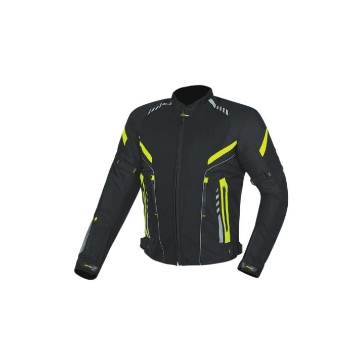motobunda Maxx NF2125 černá/žlutá fluo, Velikost 4XL