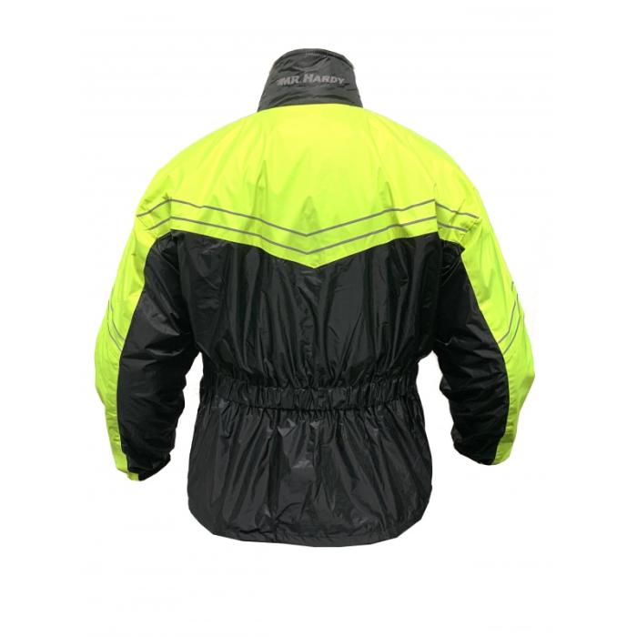 nepromokava bunda Mr.Hardy žlutá fluo/černá, Velikost M