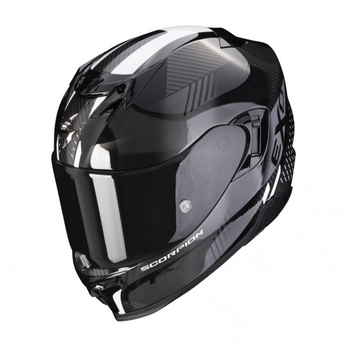 helma na motorku Scorpion EXO 520 Evo Air Laten černo/bílá