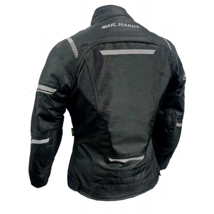 dámská bunda na motorku MH W12 black - třívrstvá, Velikost XXL/44