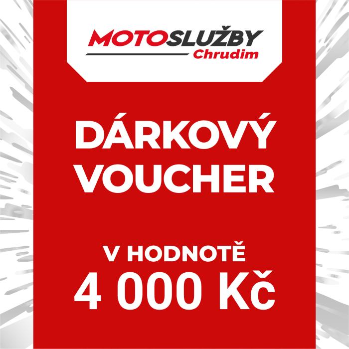 Dárkový poukaz 4000 Kč