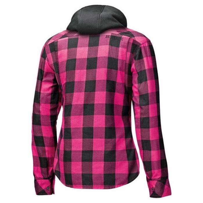 dámská kevlarová košile Held Lumberjack II růžová/černá, Velikost L