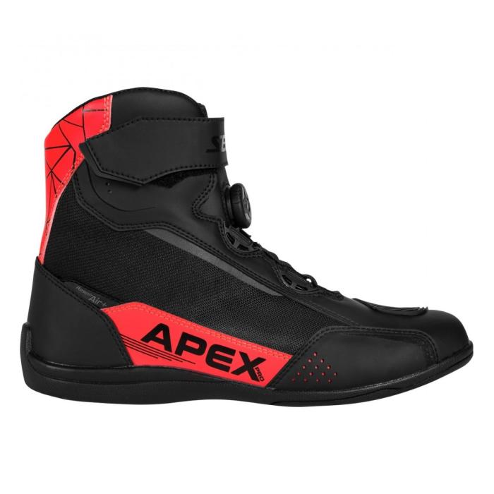 boty na moto Seca Apex Pro černé/červené, Velikost 41