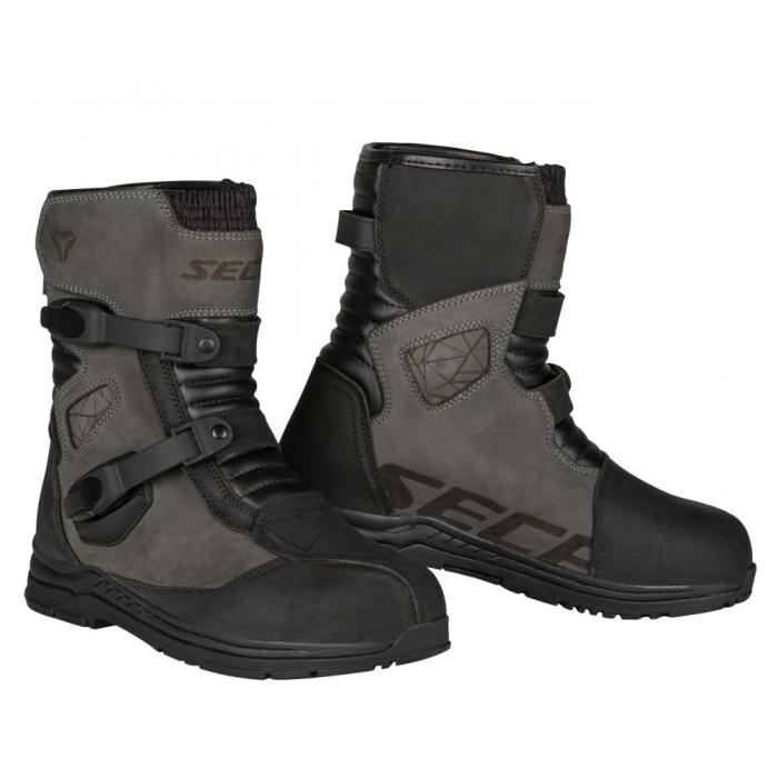 boty na moto Seca S-ADV černo/šedé