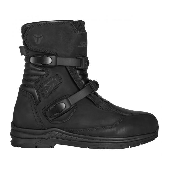 boty na moto Seca S-ADV černé, Velikost 43