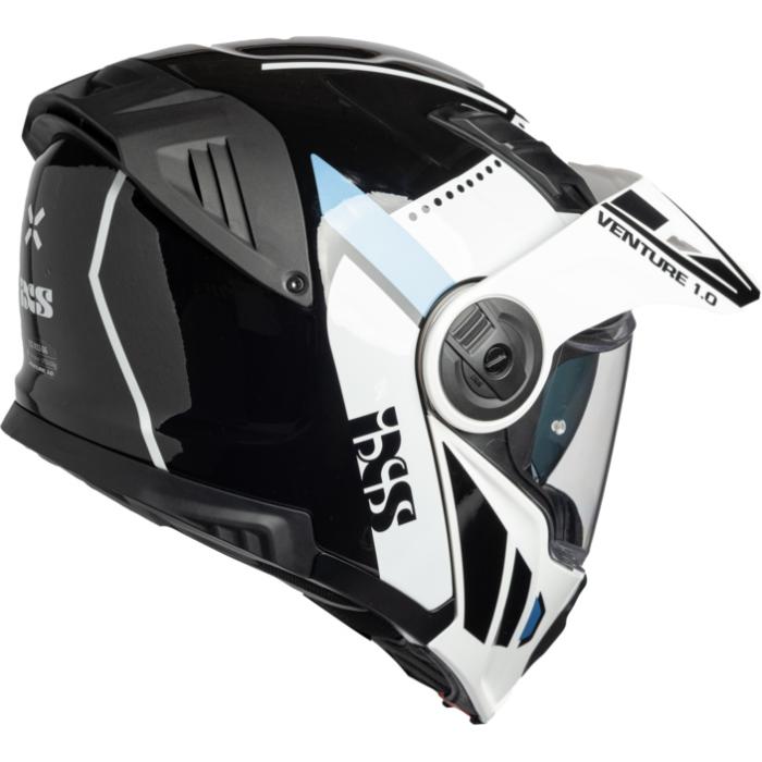 helma na motorku IXS Venture 1.0 černo/bílo/antracitová, Velikost XS