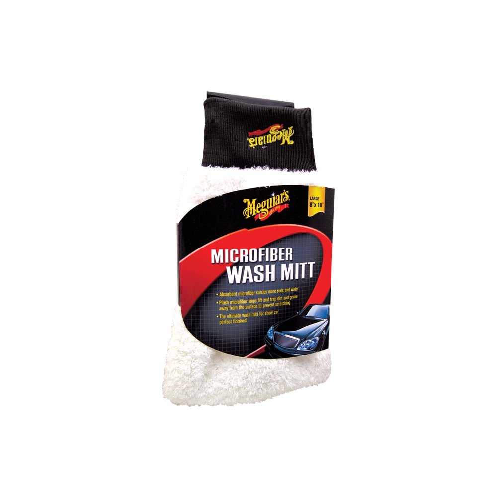 MEGUIARS Microfiber Wash Mitt - mycí rukavice z mikrovláken 20x28x4 cm