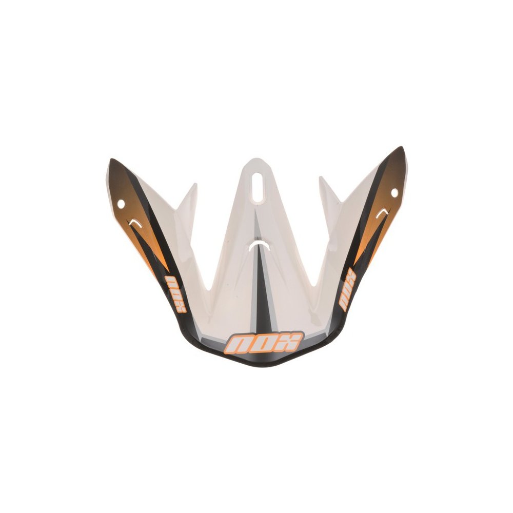 kšilt pro přilby Charger, NOX (oranžová/bílá)