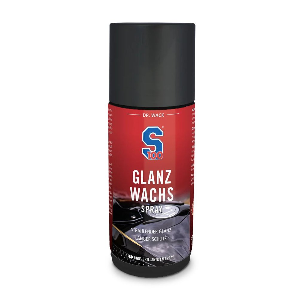 S100 vosk na motocykly ve spreji - Glanz-Wachs Spray 250 ml