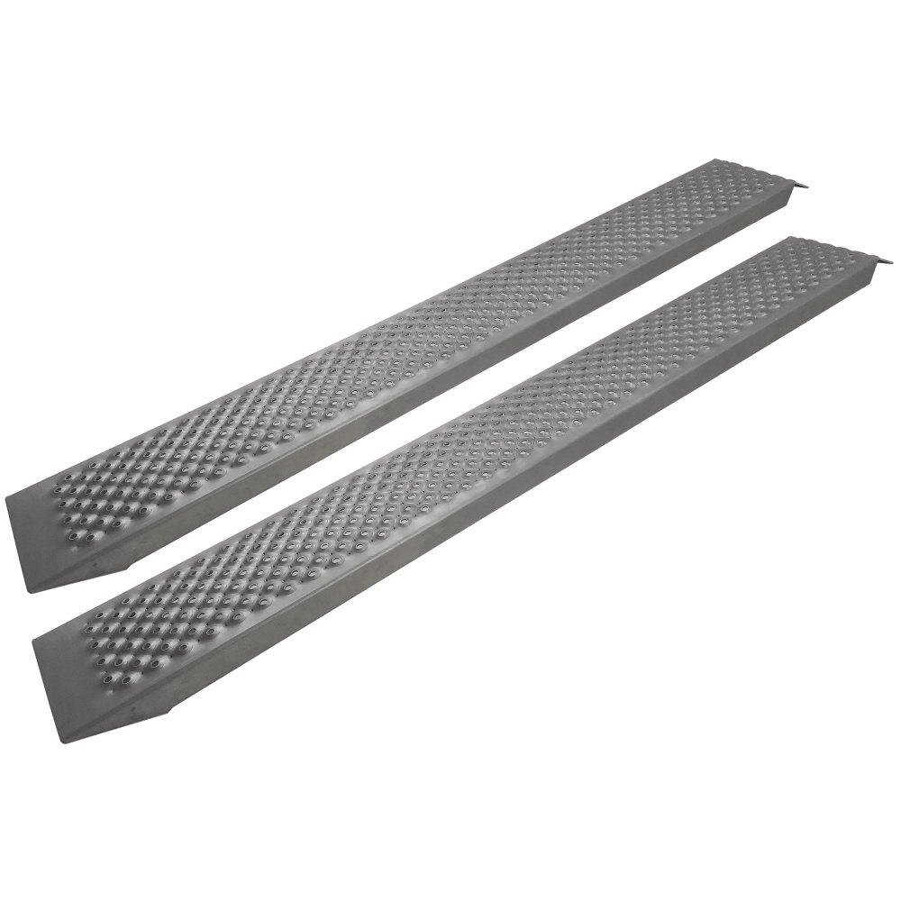 nájezdová rampa hliníková HD - dlouhá, Q-TECH (max. nosnost 1000 kg, 1 pár)