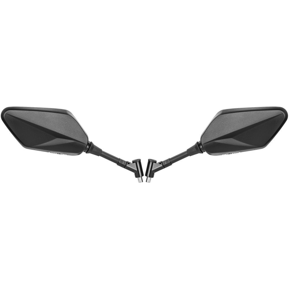 zpětná zrcátka plastová sada (závit pravý M10), Q-TECH (2 ks), L + P