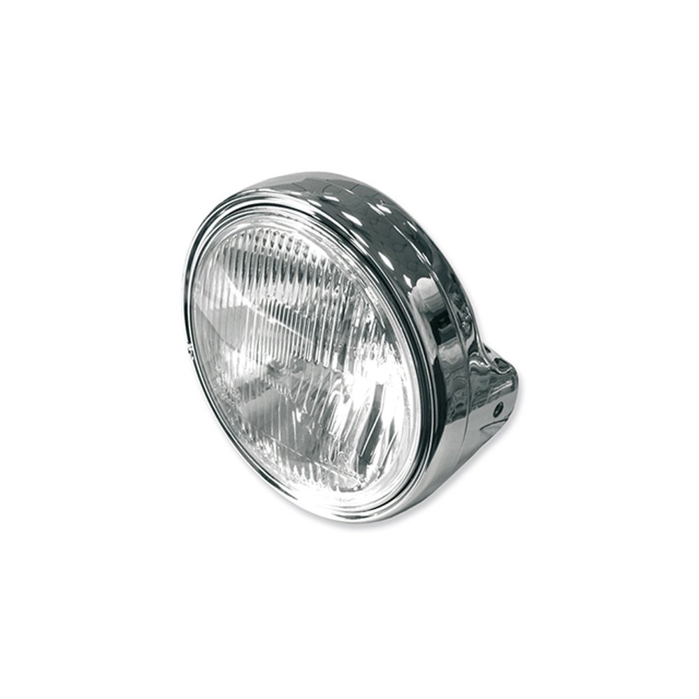 přední světlo hlavní kulaté chrom (průměr 190 mm, H4 12V 60/55W)