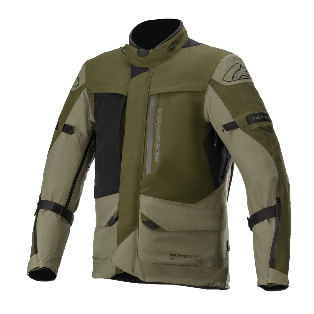 bunda ALTAMIRA GORE-TEX, ALPINESTARS (zelená/military zelená)