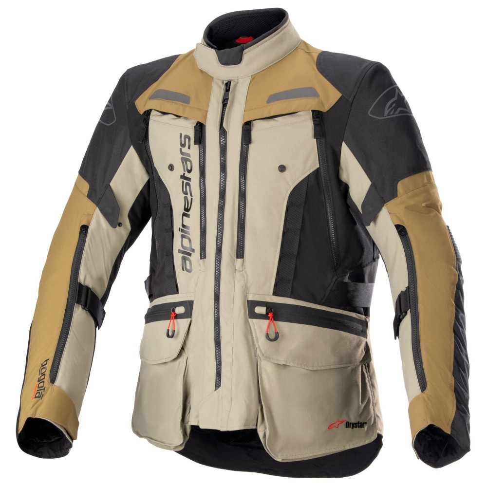 bunda BOGOTA PRO DRYSTAR, ALPINESTARS (zelená olivová/černá) 2025