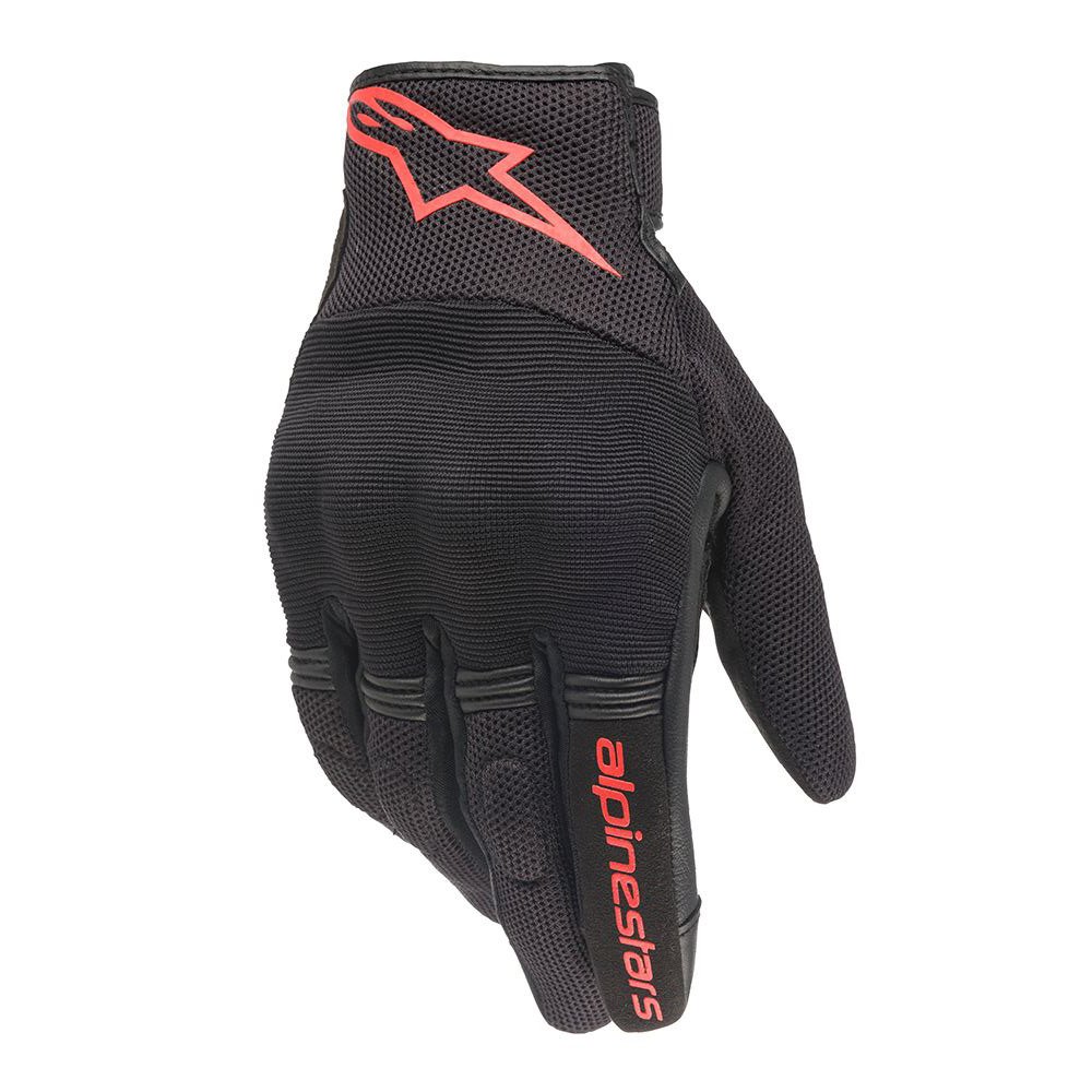 rukavice COPPER, ALPINESTARS (černá/červená fluo) 2026