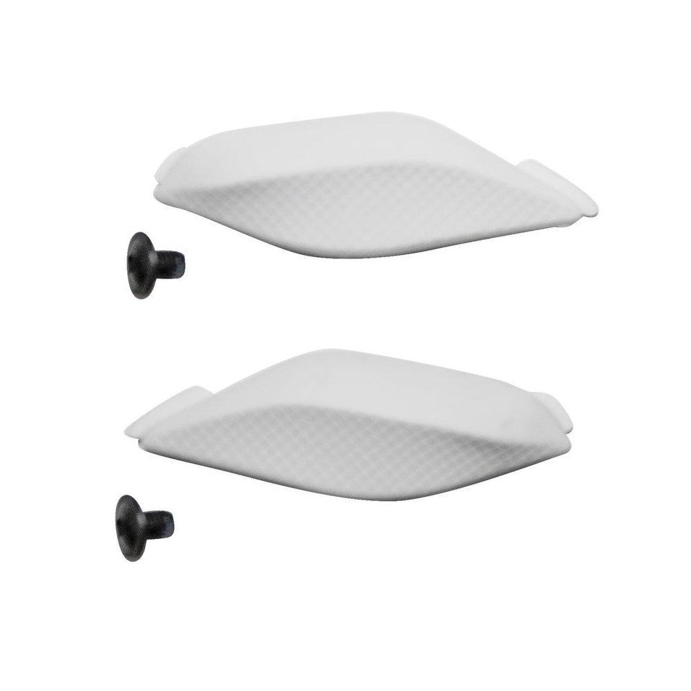 slidery holeně pro boty SUPERTECH R 2021 a dále, ALPINESTARS (bílá, pár)