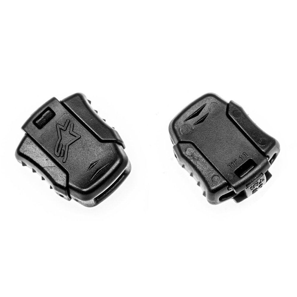 náhradní zdrhovadla tkaniček pro boty se systémem Speed Lace, ALPINESTARS (černé, 1 pár)