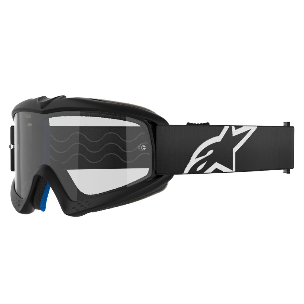 brýle VISION YOUTH CORP, ALPINESTARS, dětské (černá, čiré plexi) 2027