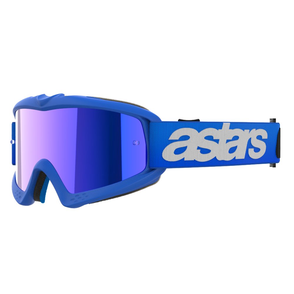 brýle VISION YOUTH BLAZE, ALPINESTARS, dětské (modrá, zrcadlové modré plexi) 2027