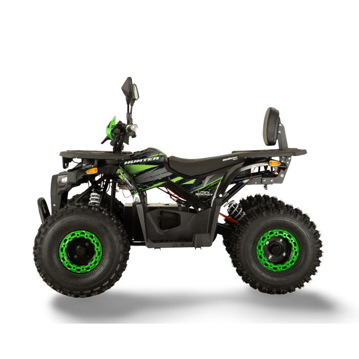 dětská elektrická čtyřkolka Hunter II 1500W, Barva červená, Varianta osobní odběr - sestavený stroj