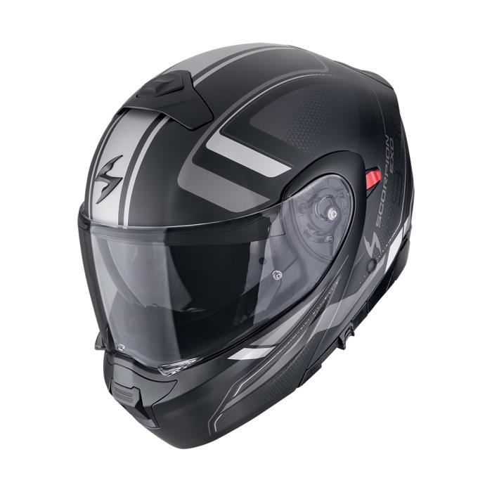 helma na motorku Scorpion EXO 930 EVO Ardens matná černo/stříbrná