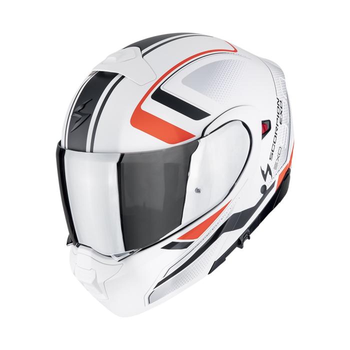 helma na motorku Scorpion EXO 930 EVO Ardens matná bílo/černo/červená