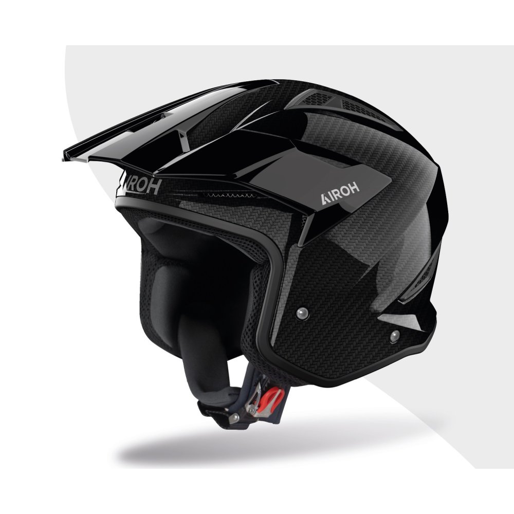 přilba TRR 2 Carbon, AIROH (lesklá) 2025