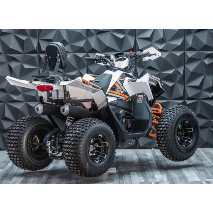 dětská benzínová čtyřkolka Markstore Fun TOP 125 bílá/oranžová
