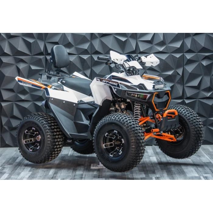 dětská benzínová čtyřkolka Markstore Fun TOP 125 bílá/oranžová