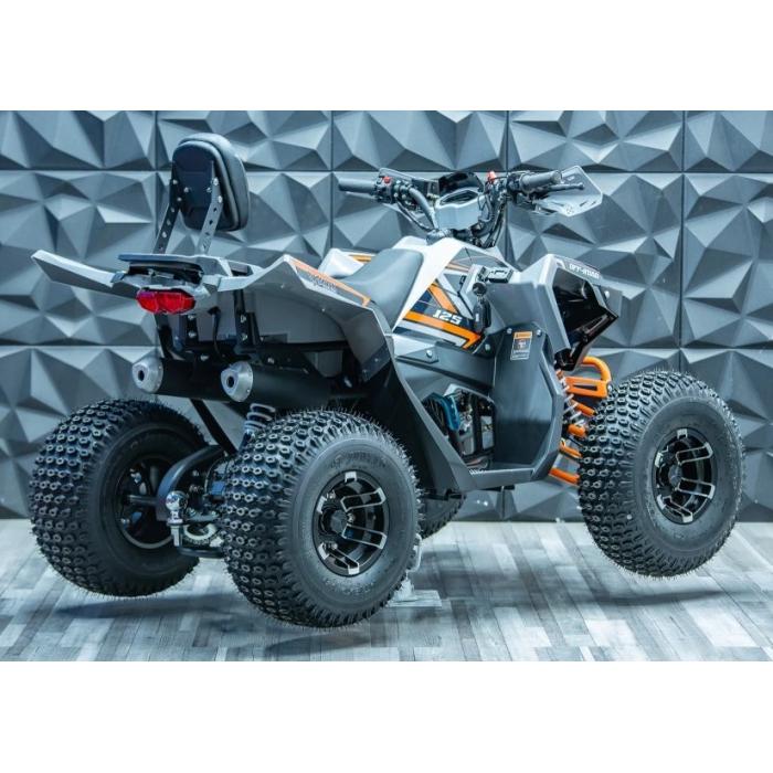 dětská benzínová čtyřkolka Markstore Fun TOP 125 šedá/žlutá