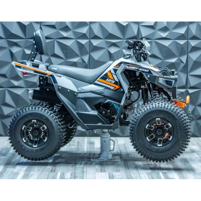 dětská benzínová čtyřkolka Markstore Fun TOP 125 šedá/žlutá