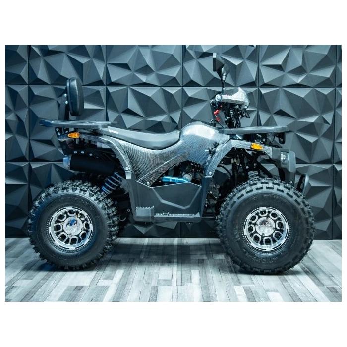 dětská benzínová čtyřkolka Piranha Transformer 125 Carbon