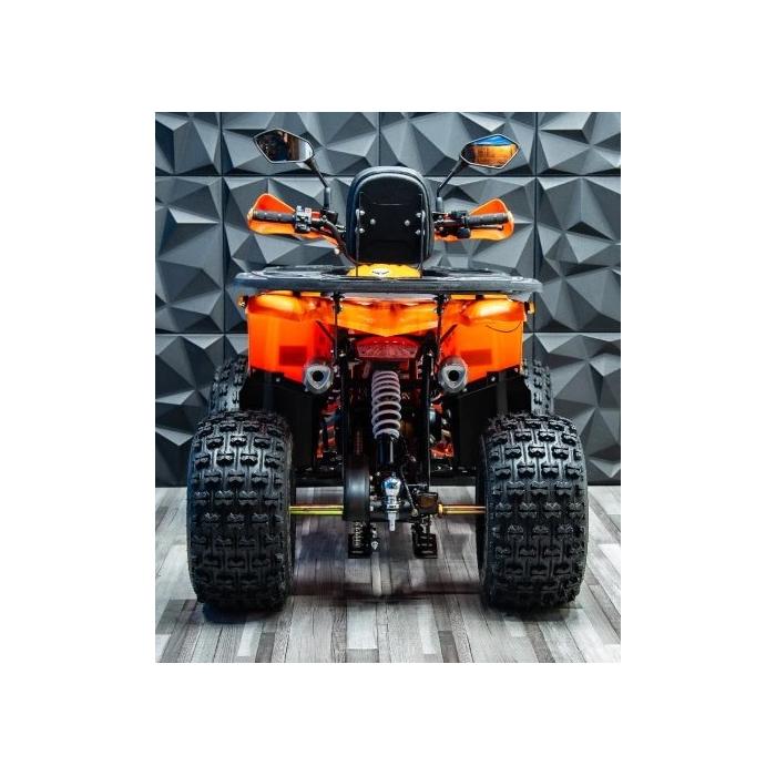 dětská benzínová čtyřkolka Piranha Transformer 125 oranžová