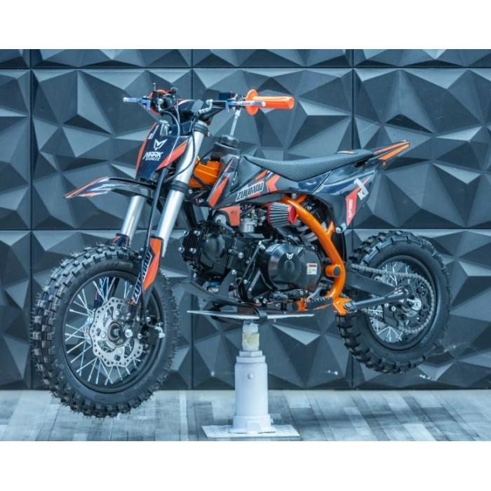 dětská motorka Zuumav K1 110ccm Poloautomat, Barva oranžová